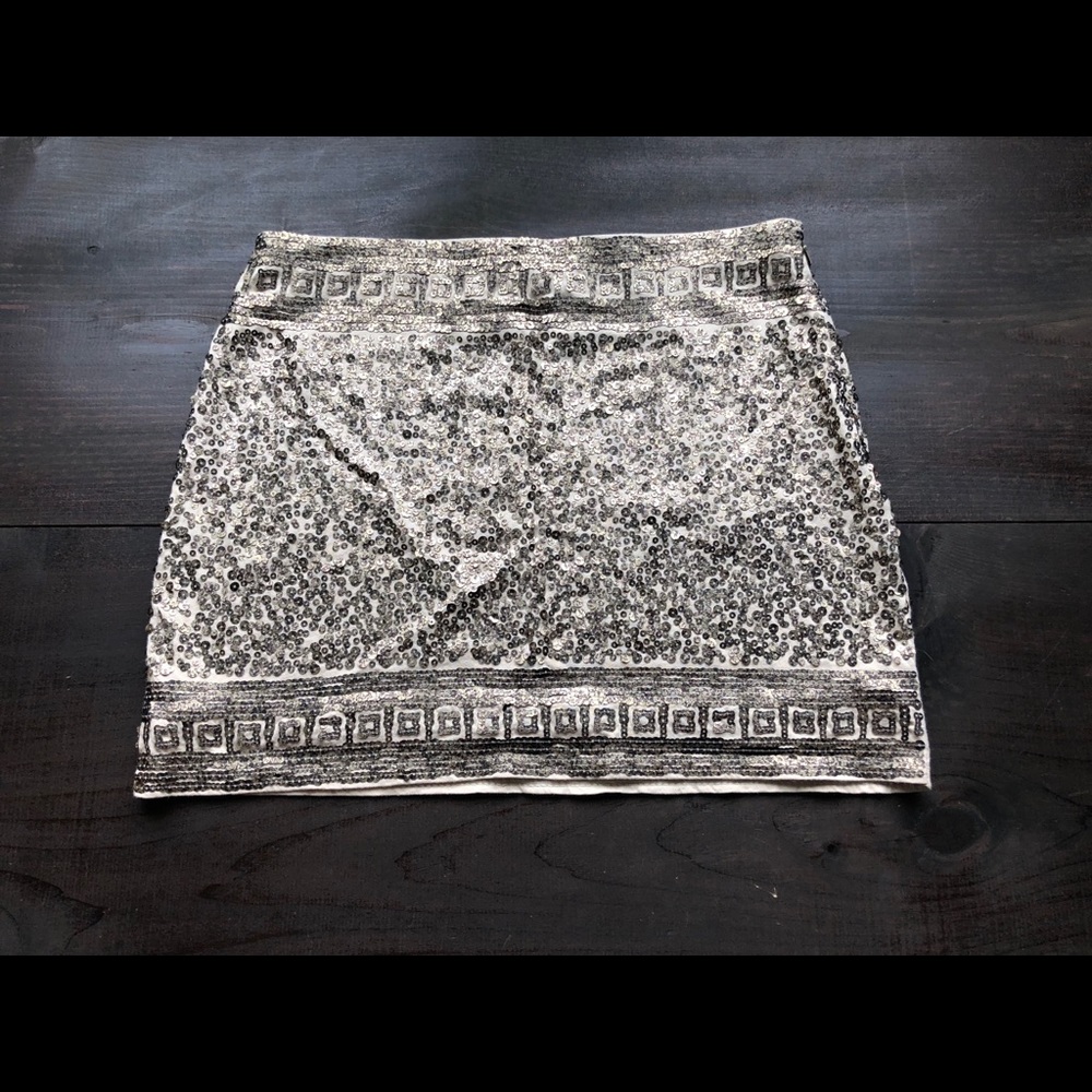 Sequined skirt